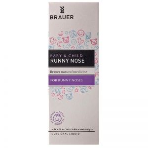 Brauer Baby & Child Runny Nose Relief  - Siro Trị Sổ Mũi 100ml
