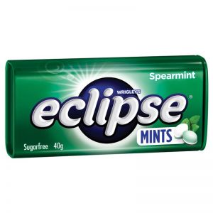 Eclipse Spearmint Mints -Kẹo Ngậm Vị Bạc Hà 40g