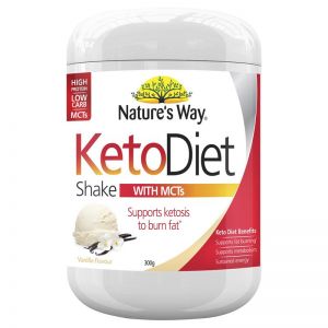 Nature's Way Keto Diet Shake Hương Vani Powder 300g
