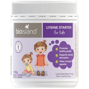 Bio Island Lysine Starter for Kids – Hỗ Trợ Trẻ Tăng Chiều Cao Dạng bột 150g