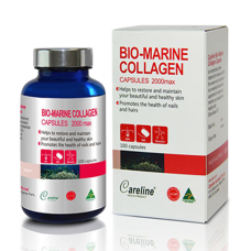 Careline Bio-Marine Collagen - Viên Uống Đẹp Da 2000 Max  100 viên