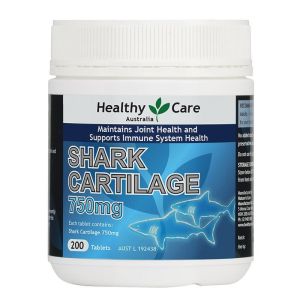 Healthy Care Shark Cartilage 750mg - Sụn Vi Cá Mập 200 viên