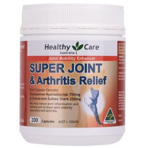 Healthy Care Super Joint & Arthritis Relief - Viên Uống Hỗ Trợ Xương Khớp 200 viên