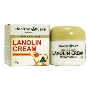 Healthy Care Lanolin Cream with Sheep Placenta – Kem Dưỡng Da Nhau Thai Cừu 100g