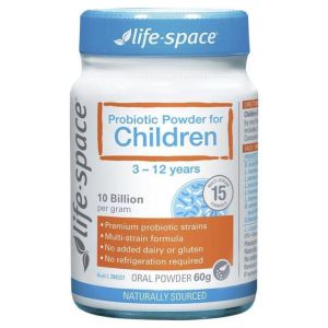 Life Space Probiotic Powder For Children - Men Vi Sinh Cho Trẻ Từ 3 – 12 Tuổi 60g