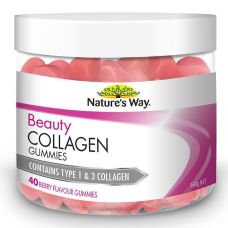 Nature's Way Beauty Collagen Gummies - Viên Nhai Collagen 40 viên