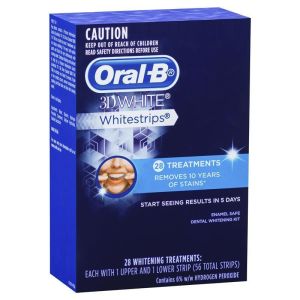 Oral-B 3D White Whitestrips - Miếng Dán Tẩy Trắng Răng 28 gói