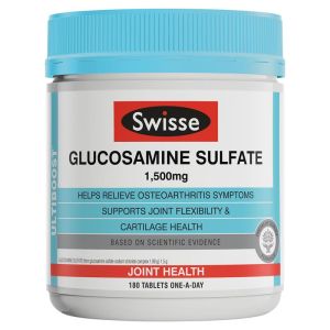 Swisse Ultiboost Glucosamine Sulfate 1500mg - Viên Uống Hỗ Trợ Xương Khớp 180 viên