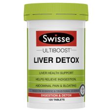 Swisse Ultiboost Liver Detox - Giải Độc Gan 120 viên