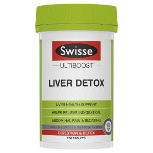 Swisse Ultiboost Liver Detox - Giải Độc Gan 200 viên